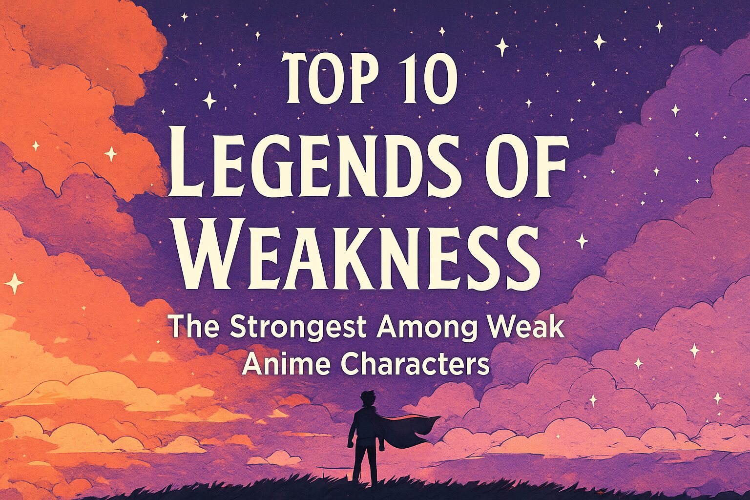 Top 10 Legends of Weakness – The Strongest Among Weak Anime Characters ...